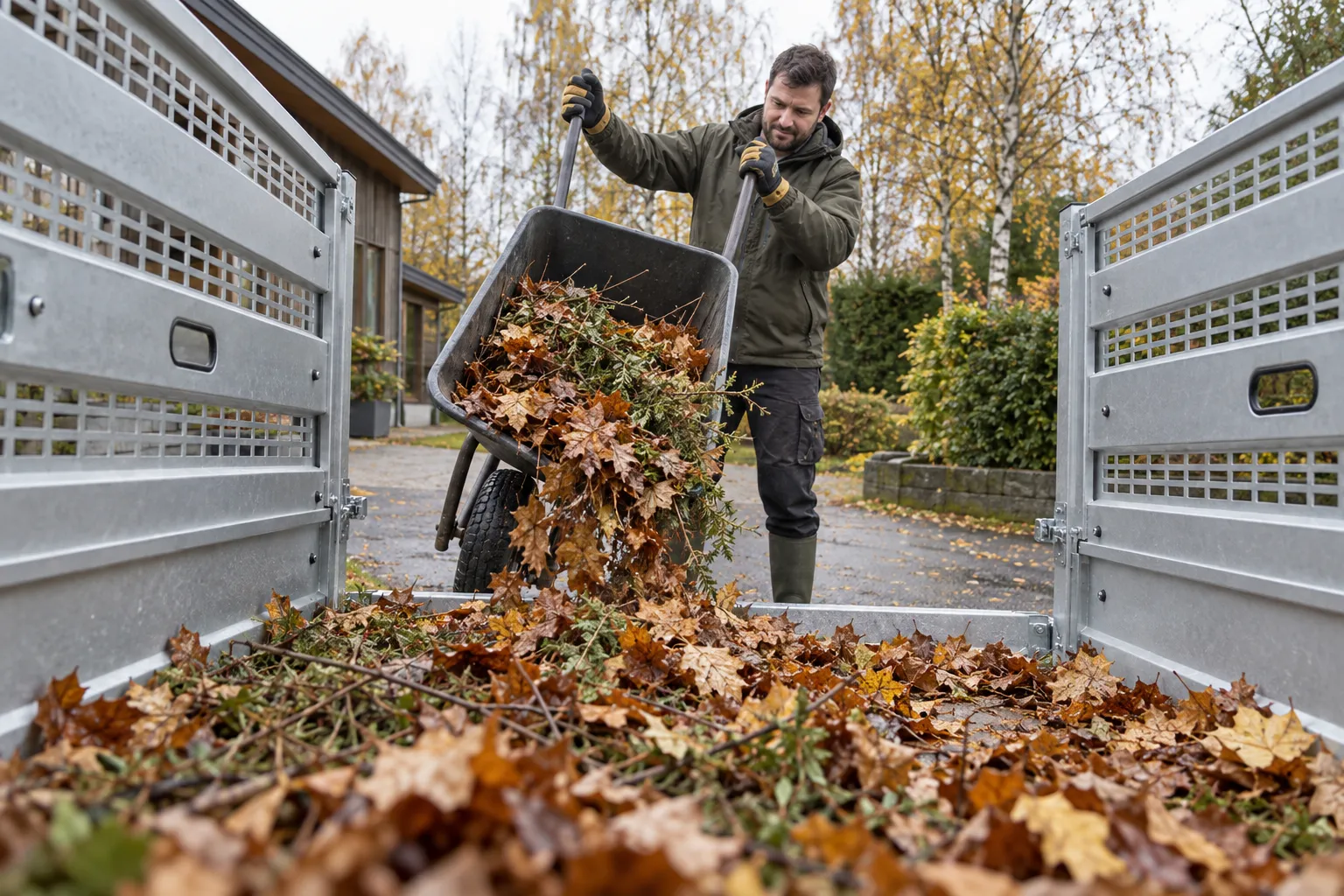 Valg av varehenger etter lastens volum, lengde og vekt
